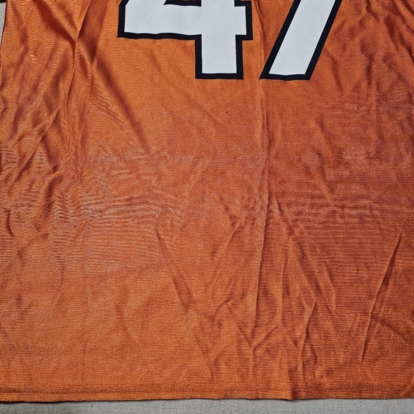Vintage NFL Players Denver Broncos John Lynch #47 Jersey Adult Size XL Orange - Picture 3 of 7